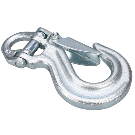 Bulldog Winch 3/8" Sling Hook 28k BS, Silver Zinc 20274
